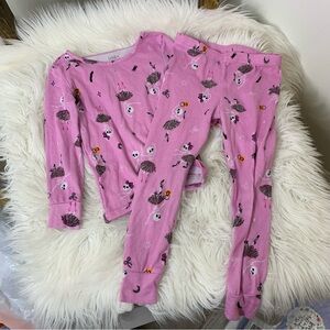 Trick or Treat Skeleton Halloween Pajama Set 3T